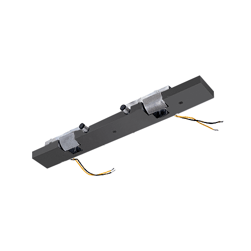 CRL ESP2BLS Blackened Stainless Electric Strike Keeper for Double Doors