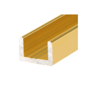 Crl Sdcr38bga Brite Gold Anodized Frameless Shower Door Aluminum