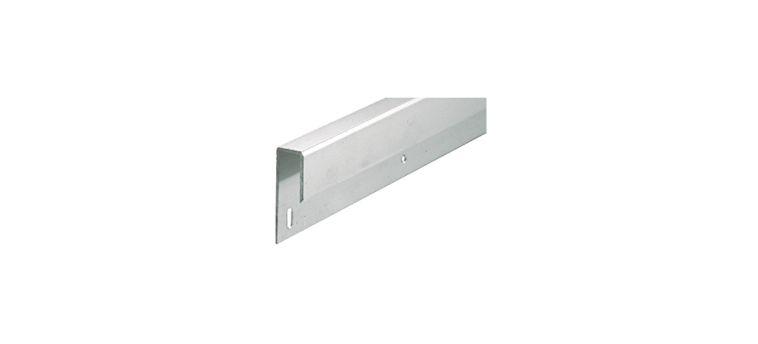 Crl D645a Satin Anodized 1 4 Deep Nose Aluminum J Channel Crl D645a Satin Anodized 1 4 Deep Nose