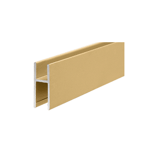 Gold Anodized Aluminum MC610 H-Bar 144" Stock Length