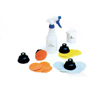 kit 3m trizact curved discs scratch starter removal uses glass