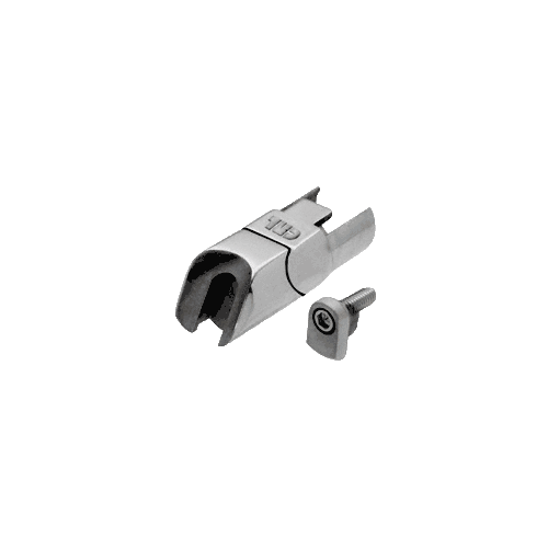 CRL CR15BALRPS 316 Polished Stainless CRS Adjustable Lower Adaptor for Sloped Bottom Rail Use on Ramps