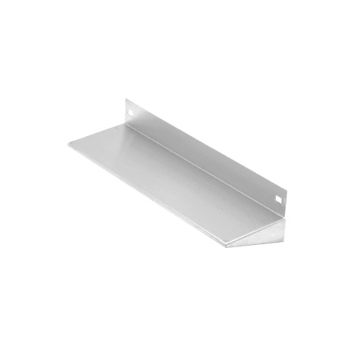 CRL TPMS16 16" 304 Grade Stainless Steel Integral Shelf