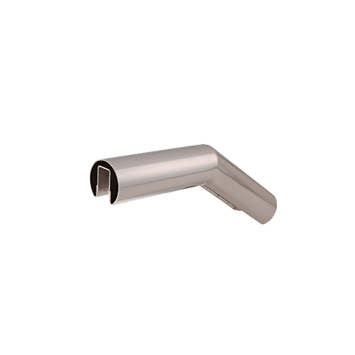 Polished Stainless 35 Degree Upper Incline Corner for 1-1/2" Diameter Railing