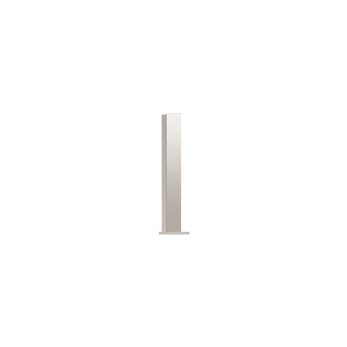 CRL PP43EPS Polished Stainless 12" High 1-1/2" Square PP43 Plaza Series Counter/Partition End Post