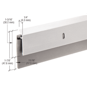 Crl Db062av36 Aluminum And Rubber Door Sweep For 36 Door
