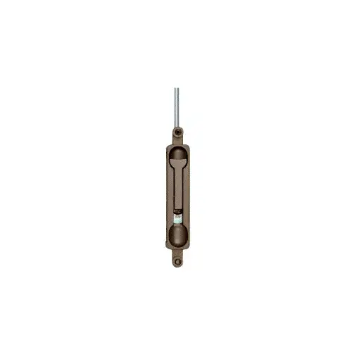 CRL DL2210DU18 Dark Bronze 1/8" Offset Flush Bolt