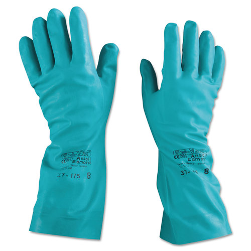 Sol-Vex Nitrile Gloves, Size 8