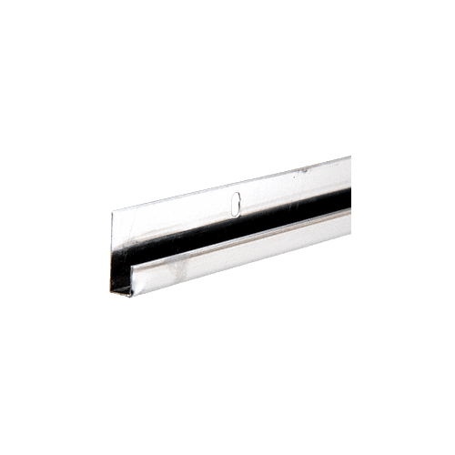 CRL SS960 Stainless Steel 1/4" J-Channel 144" Stock Length