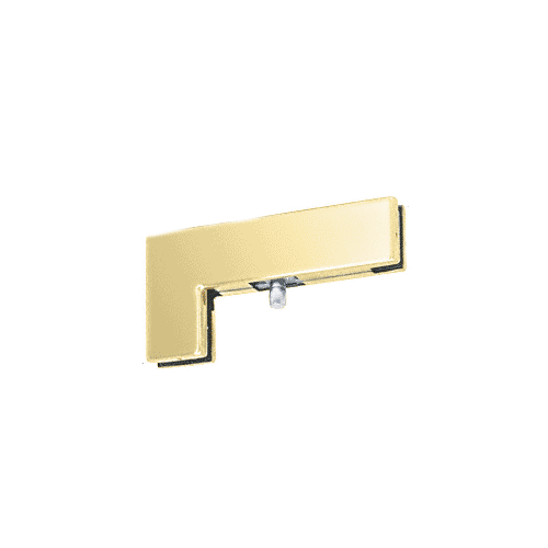 CRL PH40BR Polished Brass Sidelite Transom Patch With 1NT300 Insert