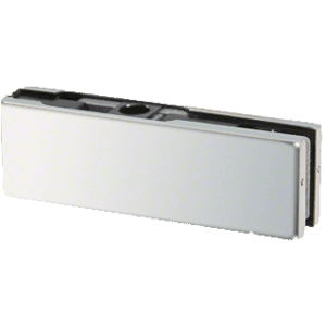 Polished Stainless Top Door Patch Fitting with 1NT303 Insert