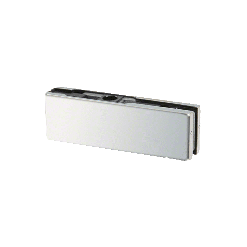 Polished Stainless European Top Door Patch Fitting with 1NT303 Insert