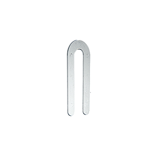 Clear 1/16" x 3-1/2" Plastic Horseshoe Shims