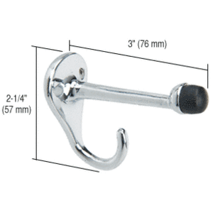 CRL Chrome Slide Latch for Restroom Partitions