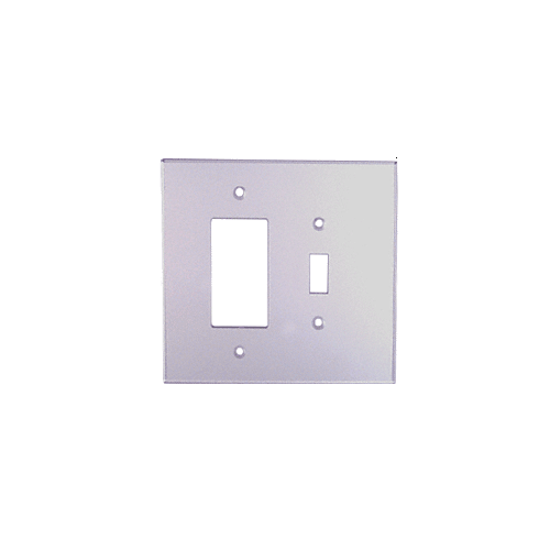 CRL PMP206 Clear Designer and Toggle Combo Acrylic Mirror Plate
