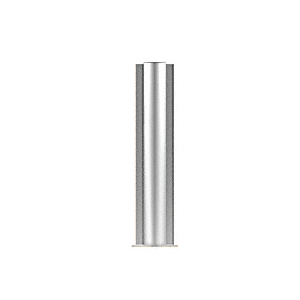 Polished Stainless 18" Round PP08 Elegant Series Counter/Partition Center Post