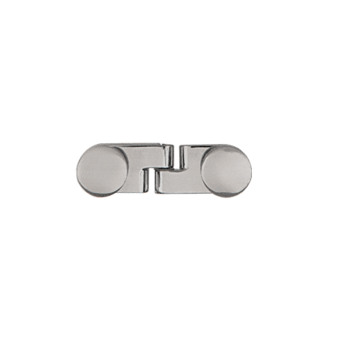 CRL P68FBN Brushed Nickel Low Profile Cap Angle Panel Connector