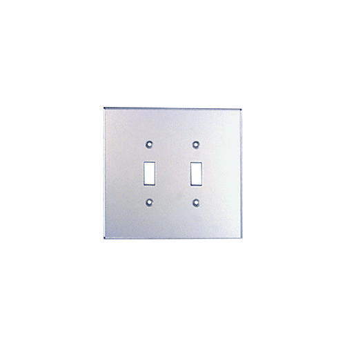 CRL PMP201 Clear Double Toggle Acrylic Mirror Plate