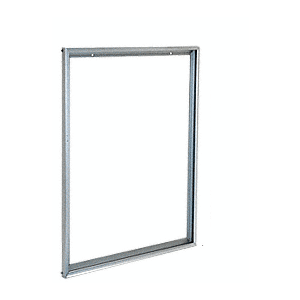 CRL D1950A18X36 Satin Anodized 18" x 36" Aluminum Mirror Frame