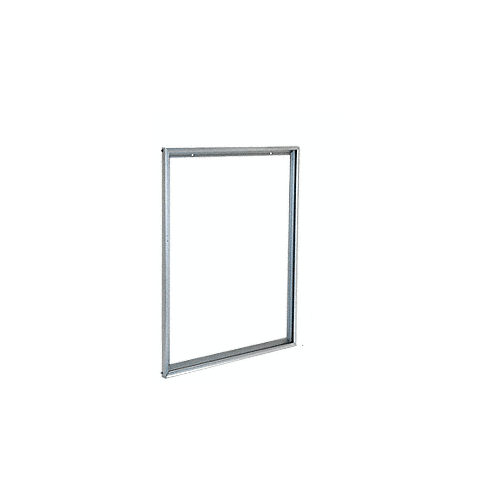 CRL D1950A18X36 Satin Anodized 18" x 36" Aluminum Mirror Frame