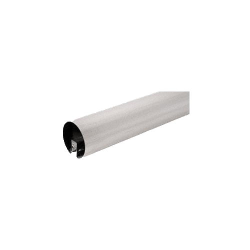 304 Grade Brushed Stainless 3" Premium Cap Rail for 3/4" Glass - 120"
