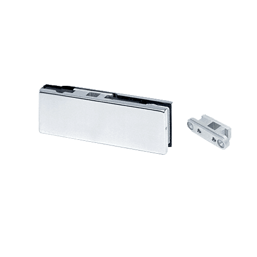 Polished Stainless European Top Door Patch Fitting with 1NT304 Insert