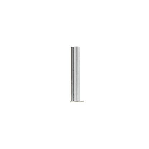 CRL PP08EBS Brushed Stainless 12" Round PP08 Elegant Series Counter/Partition End Post