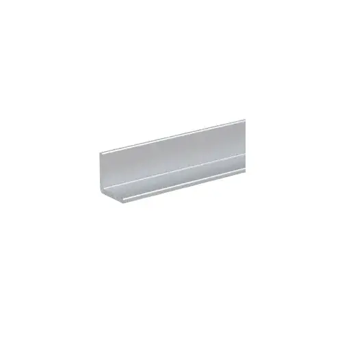 CRL D1627A Satin Anodized 1/2" Aluminum Angle Extrusion 144" Stock Length
