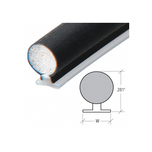 CRL WH34200300 Bulb Gasket .187" Back Width - 300'