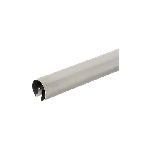 CRL GR307BS14 304 Grade Brushed Stainless 3" Premium Cap Rail for 3/4" Glass - 168"