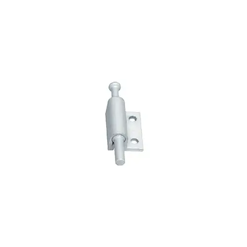 Offset Mount Push-Pull Sliding Window and Door Lock White
