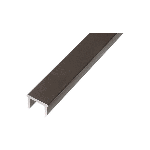 Matte Bronze 72" Glass Barrier Post Filler