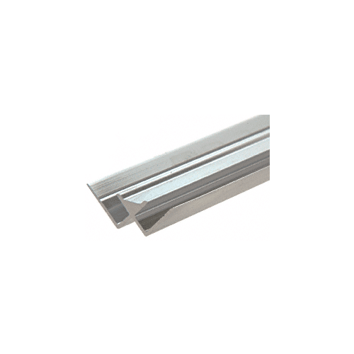 Brite Anodized Aluminum Inside Corner Extrusion 144" Stock Length