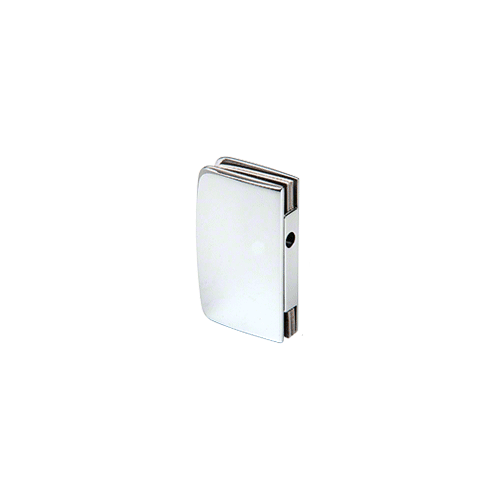 CRL 701CCH Polished Chrome Glass Swinging Door Lock Receiver for 700CCH