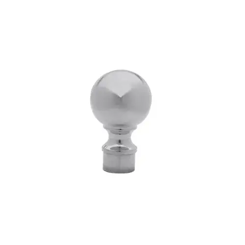 CRL SA381BS Brushed Stainless Ball End Cap for 1-1/2" Tubing