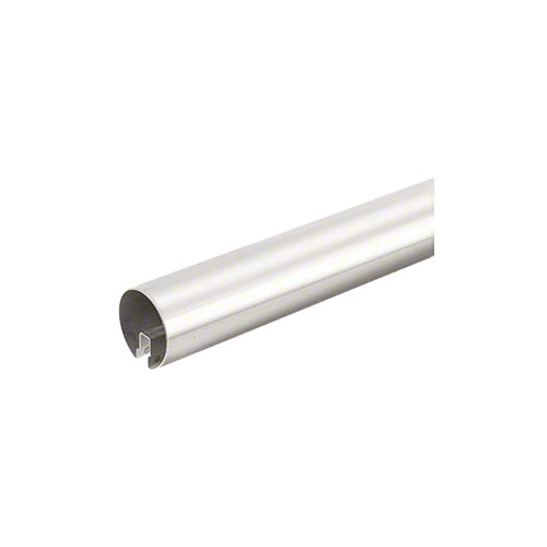 Polished Stainless 4" Premium Cap Rail for 1/2" or 5/8" Glass - 120"