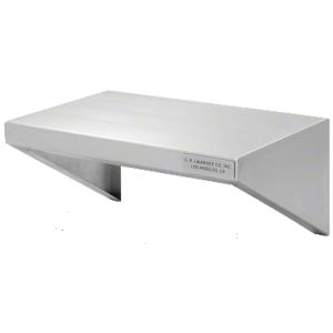 shelf stainless wide deep steel purse crl