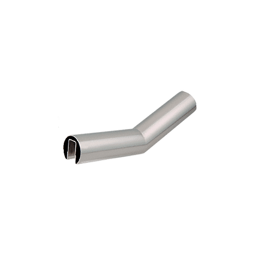Polished Stainless 29 Degree Lower Incline Corner for 1-1/2" Diameter Railing Polished Stainless 29 Degree Lower Incline Corner for 1-1/2" Diameter Railing