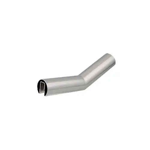 Polished Stainless 29 Degree Lower Incline Corner for 1-1/2" Diameter Railing