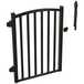 PEAK 56163 Aquatine 3 ft. x 4 ft. Black Aluminum Fence Pool Gate