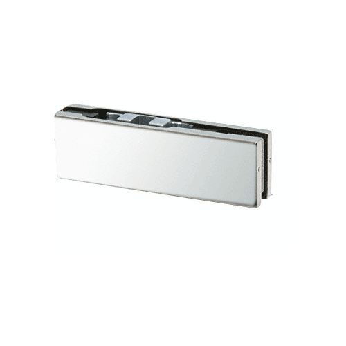 Polished Stainless Adjustable North American Top Door Patch Fitting