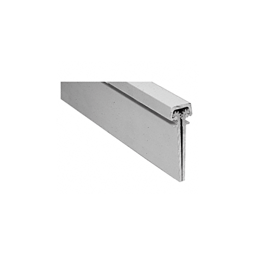 Satin Anodized 350 Series Heavy-Duty Concealed Leaf Continuous Hinge - 83"