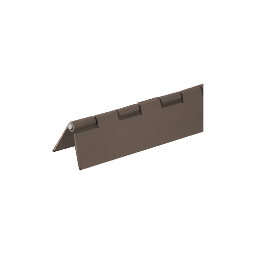 CRL D667BRZ Bronze Finish 1" Aluminum Piano Hinge 72"