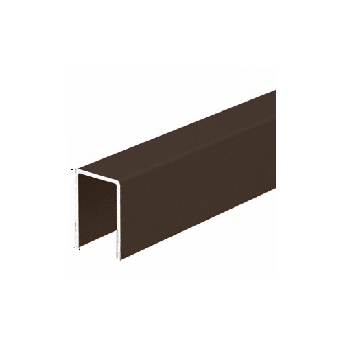 Bronze Series 3602 Upper Jamb Channel -  48" Stock Length - pack of 3