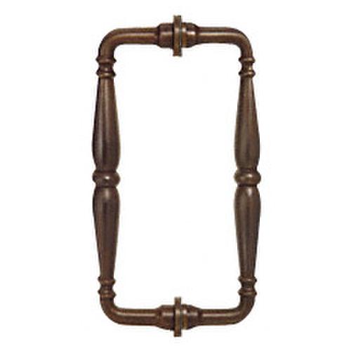 CRL V1C6X60RB Oil Rubbed Bronze 6" Victorian Style Back-to-Back Pull Handle