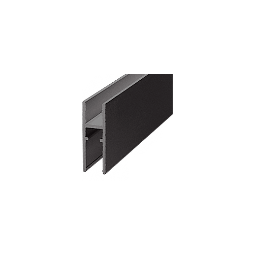 Flat Black Aluminum LK610 H-Bar 144" Stock Length