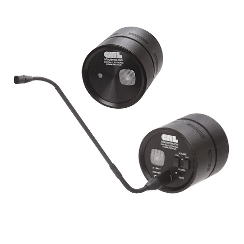 Black Anodized 120-230V AC Thru-Glass Two-Way Digital Electronic Communicator - Level 1 - AU/EU Adapter Plug