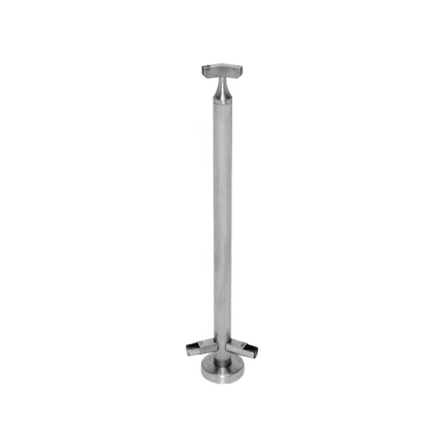 CRL CR36AKBS Brushed Stainless 36" CRS Stainless Steel 135 Degree Angle Post Kit
