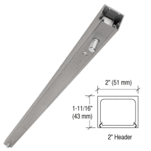 Crl Nh272bs Brushed Stainless 72 Stock Size Double Door Narrow Header
