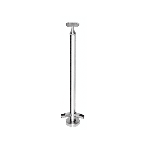 Polished Stainless 42" CRS Stainless Steel 135 Degree Angle Post Kit